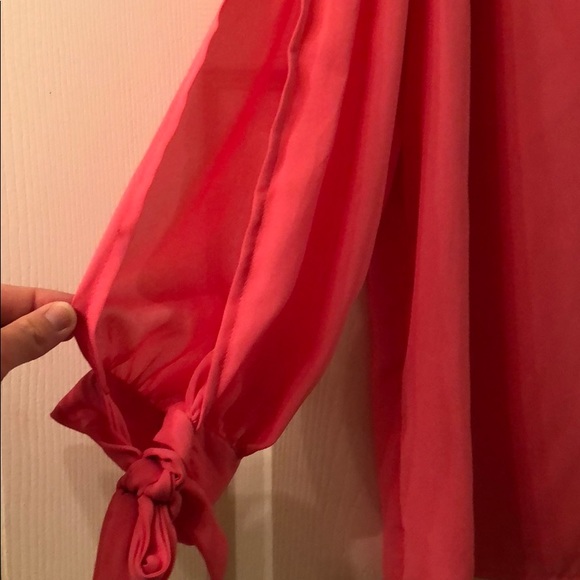 Pink off the shoulder blouse - Picture 2 of 4